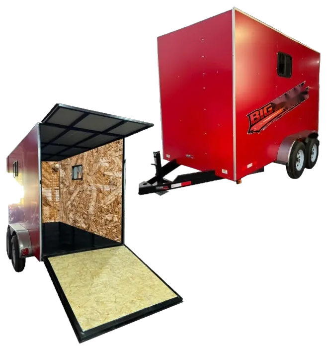 Remolque caja seca cerrado
