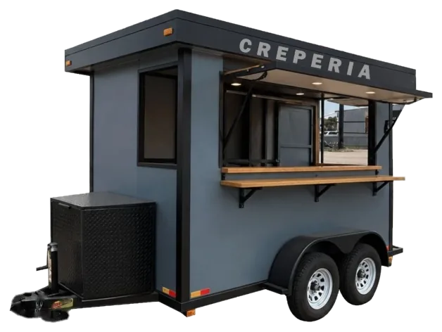 Remolque tipo food trailer para negocio